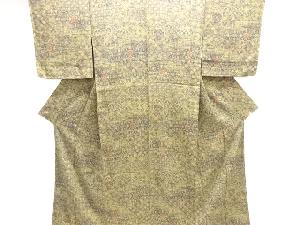 大正ロマン　更紗模様着物